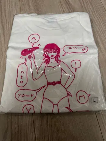 [ 미사용품 ] 아이묭 T셔츠 L사이즈