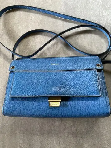 대인기! FURLA 훌라 라이크 숄더 월렛 지갑 블루