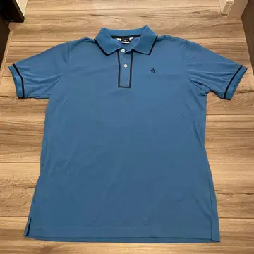Munsingwear 피케 셔츠 블루 L 사이즈