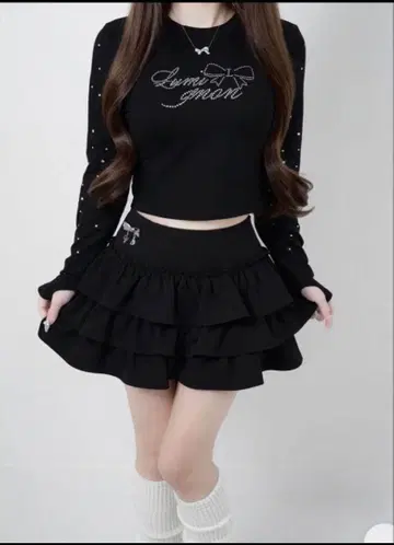 Lumignon 긴팔 블랙