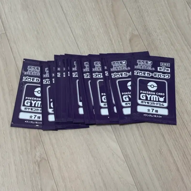 포켓몬카드 SV 짐 프로모팩 9탄 미개봉 10팩