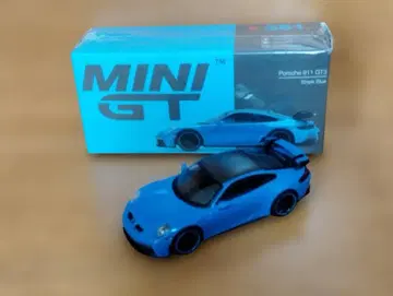 MINI GT 1/64 포르쉐 911 GT3 샤크 블루 381