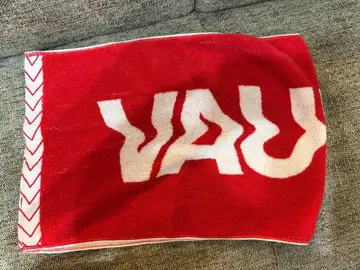 Vaundy 페이스 타월 레드