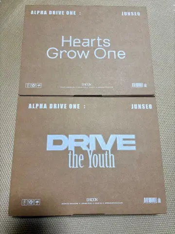 ALPHA DRIVE ONE DICON 준소 A B 세트 ALD1