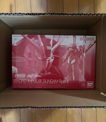 미사용 새상품 RG SWORD IMPULSE GUNDAM SpecII