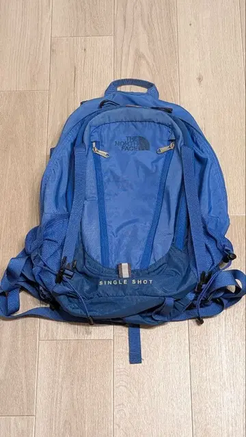 THE NORTH FACE 싱글 샷 백팩 블루