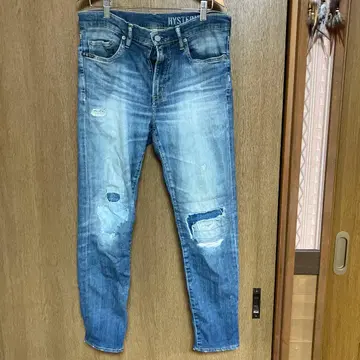 HYSTERIC GLAMOUR 데미지 가공 데님 팬츠 사이즈 31