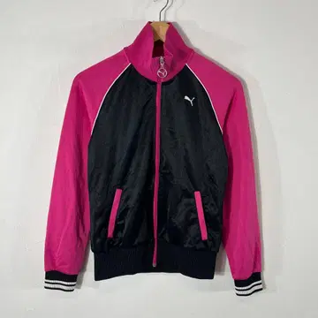 PUMA 트랙 자켓 핑크 블랙 L Y2K 헤이세이 갸루
