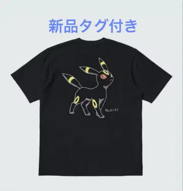 유니클로 포켓몬 UT 블래키 T셔츠 L