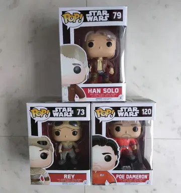 Funko pop! 스타워즈 3개 세트