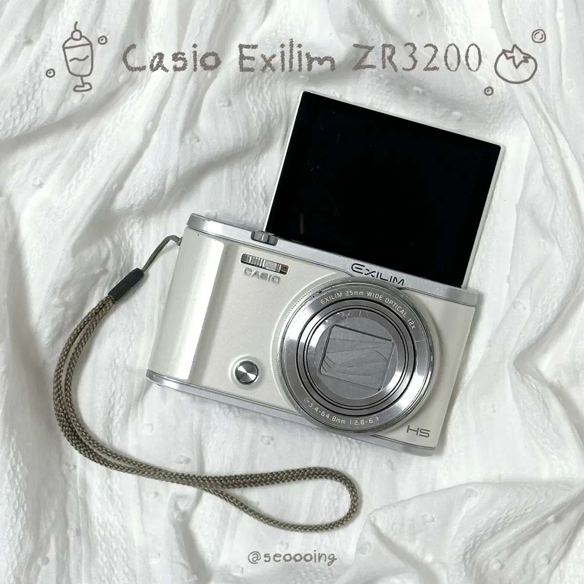 Casio Exilim EX-ZR3200 카시오 엑슬림 빈티지 디카 | 브랜드 중고거래 
