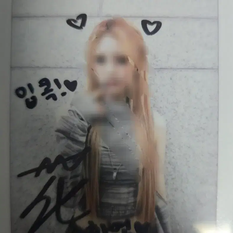 Purple Kiss Yuki sign polaroid wts purplekiss | Bunjang Global