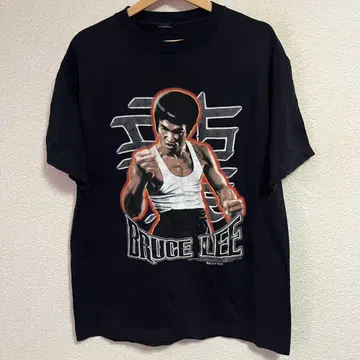 90s 00s Bruce Lee 블루스 리 티셔츠 블랙