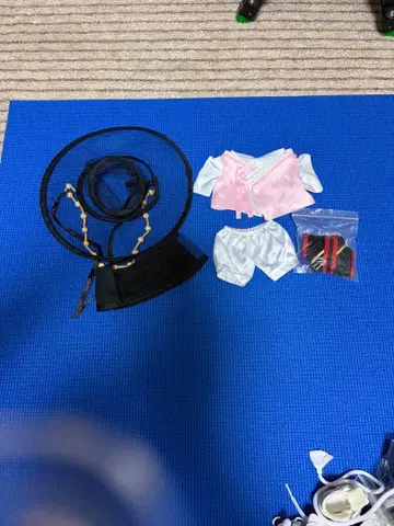 한복 갓 모자 부츠 20cm 봉제 인형