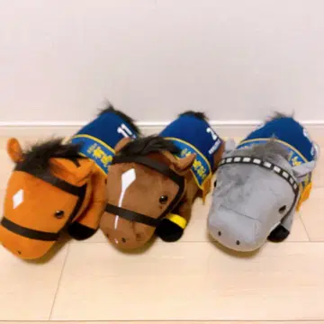 경마 봉제 인형 서러브레드 컬렉션 웅크린
