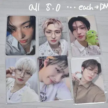 에이티즈 ATEEZ 송민기 MINGI 포토카드 포카 일괄 양도 | 브랜드 중고