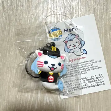 새상품 간사이 만박 한신 타이거즈 마리 싱가포르 파빌리온 키링