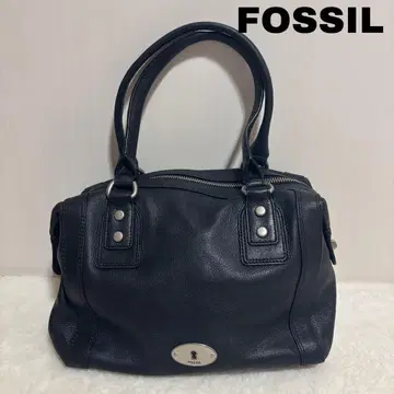 FOSSIL 새상품급 핸드백 블랙 가죽 Y2K
