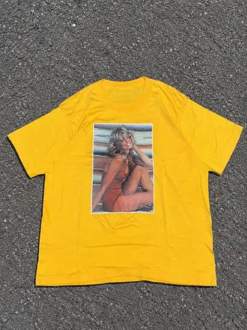 70s 파라 포셋 빈티지 티셔츠