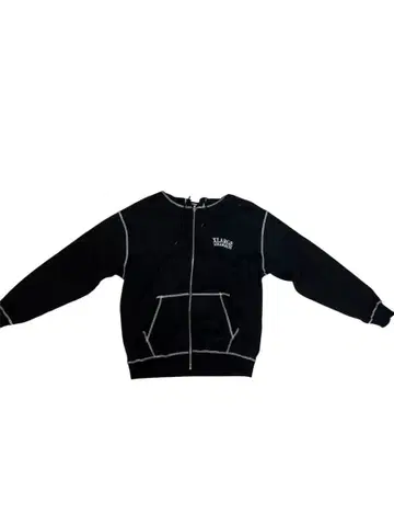 XLARGE 집업 후드티 블랙