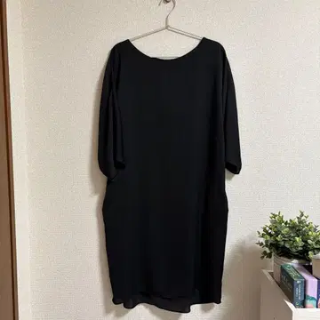 [ 새상품급 ] ADAM ET ROPE 반팔 블랙 튜닉 38 일본제
