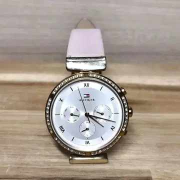 TOMMY HILFIGER 여성용 손목시계 쿼츠 큐빅