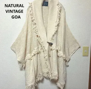 GOA 고아 / 프린지 케이프 가디건 보헤미안 에스닉
