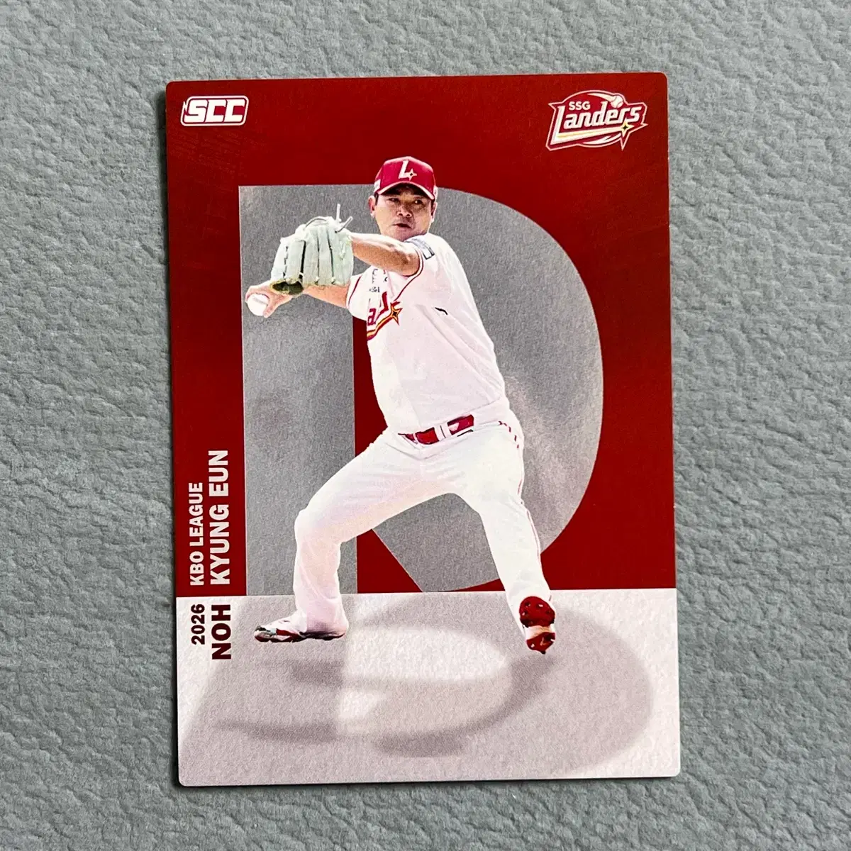 2026 kbo scc 오피셜 SSG 노경은 알파벳