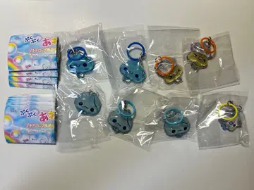 푸쿠푸쿠 아와와짱 프티 드롭풍 메지루시 마스코트 세트
