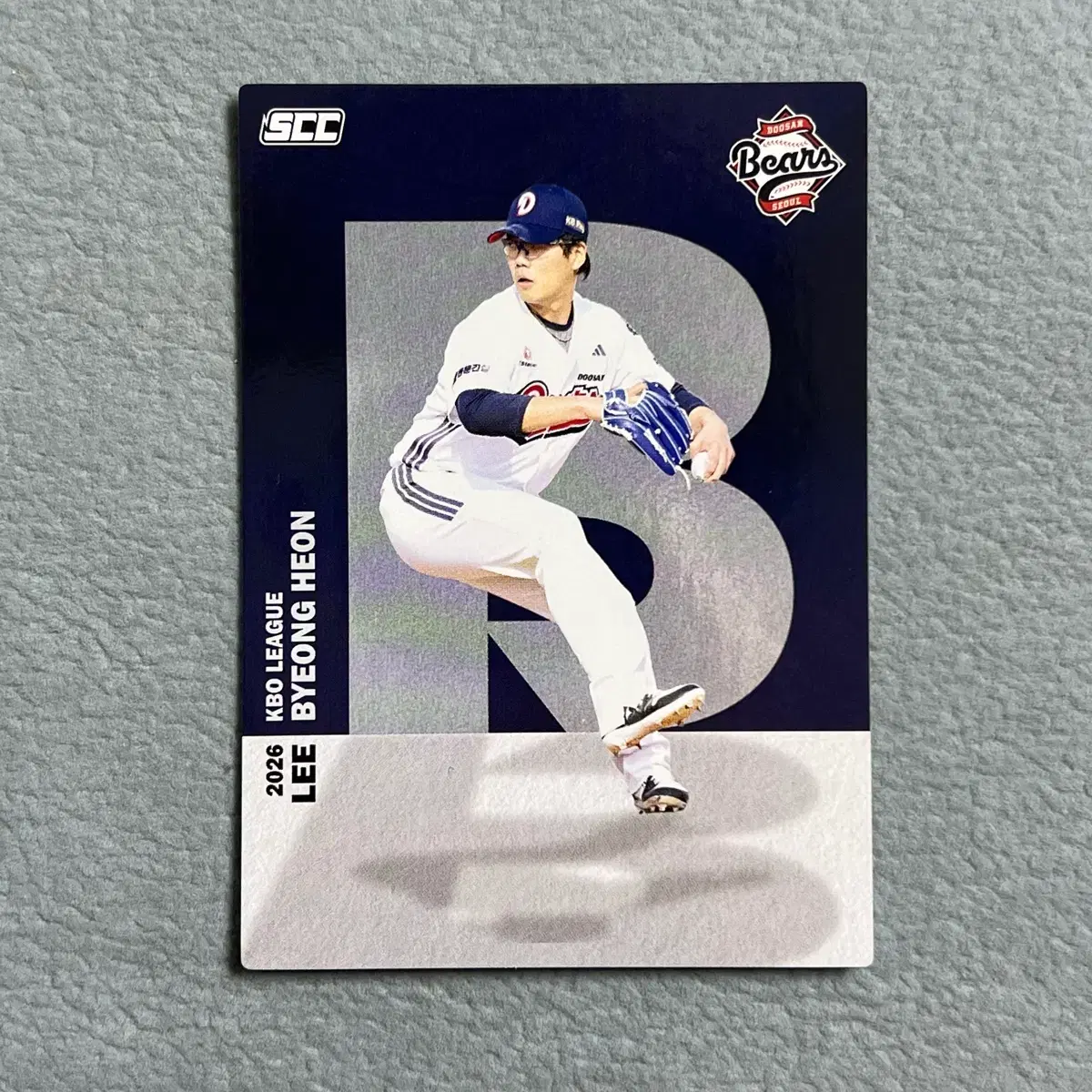 2026 kbo scc 오피셜 두산 이병헌 알파벳