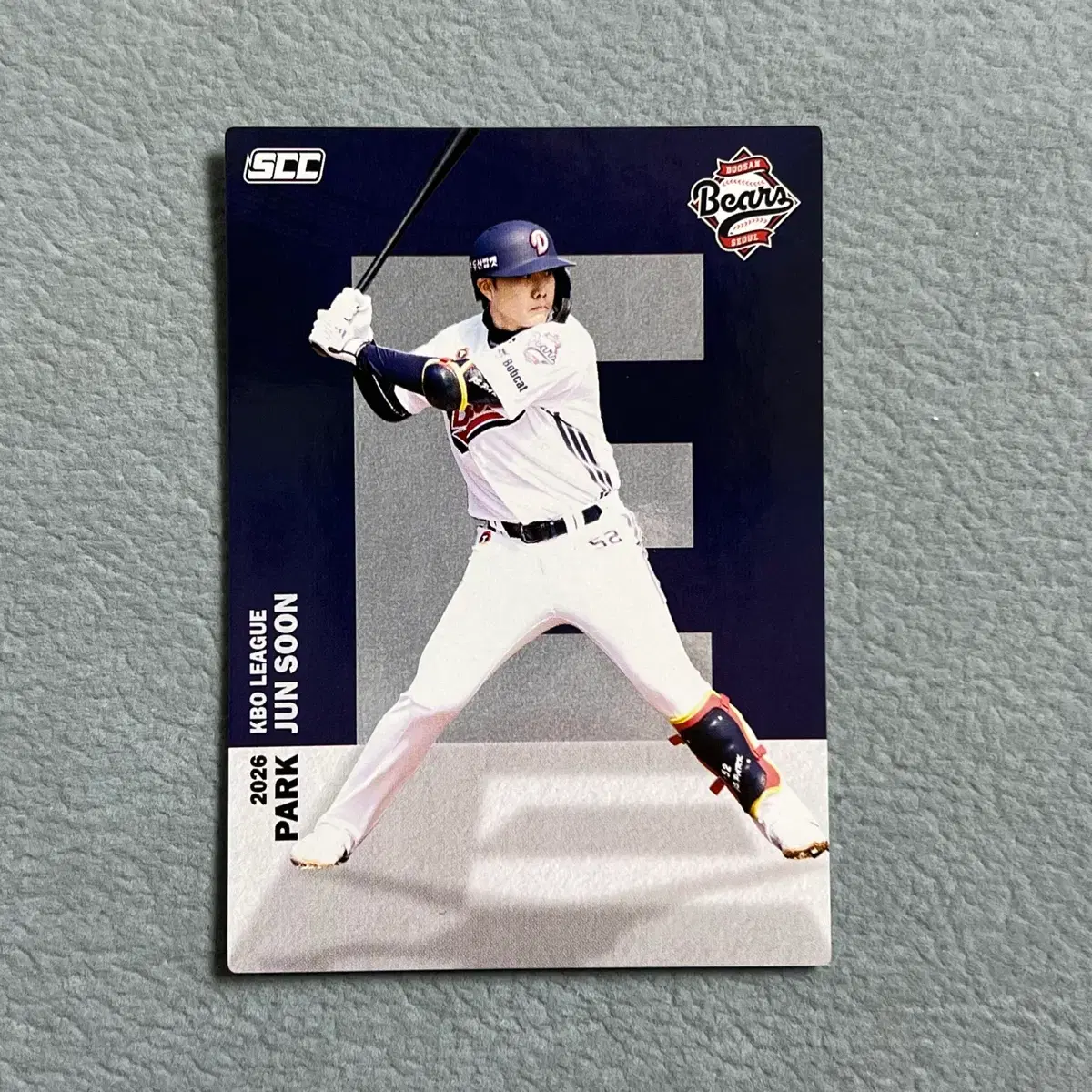 2026 kbo scc 오피셜 두산 박준순 알파벳