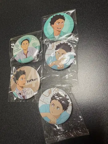 하이큐!! 캔뱃지 이와이즈미 세트