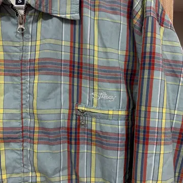 90s stussy plaid jacket (made in usa) | 브랜드 중고거래 플랫폼