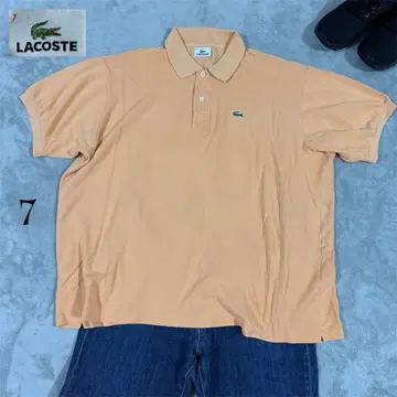 90s 빅 사이즈 LACOSTE 피케 셔츠 사이즈 7 vintage