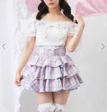 Ank Rouge 고양이 스커트 팬츠 pink