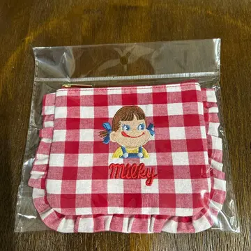 페코짱 프릴 티슈 파우치 (레드)