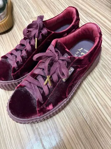 PUMA FENTY Creeper Velvet Burgundy 리한나