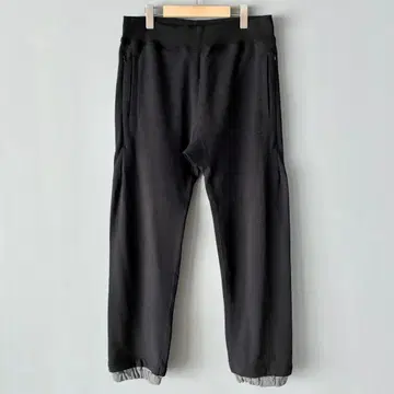 SSZ 19AW 헤비웨이트 스웨트 팬츠 S 빔즈 블랙