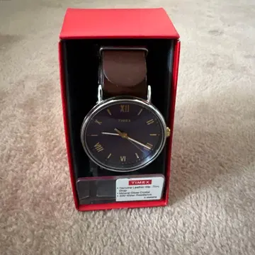 가격 인하 가능 TIMEX 손목시계 가죽 벨트