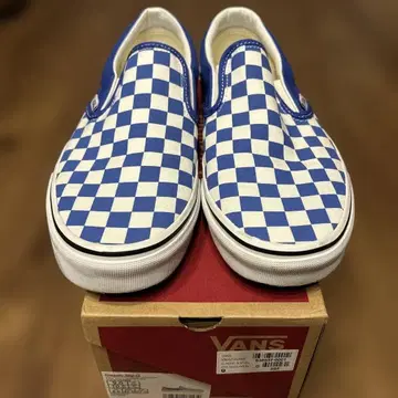 vans 슬립온 체커 us9 27cm