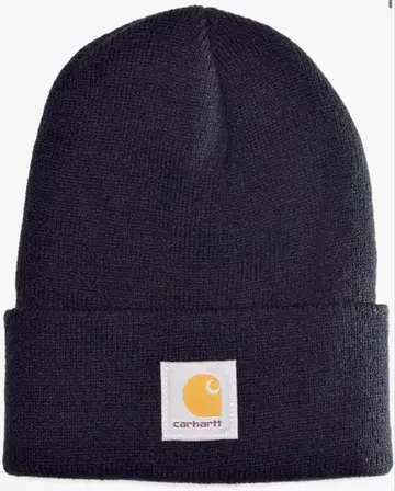 Carhartt 니트 모자 비니 블랙