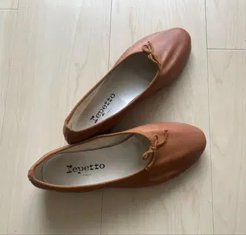 레페토 발레 슈즈 리본 플랫슈즈 브라운