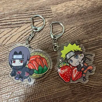NARUTO 아크릴 키링 2종 세트