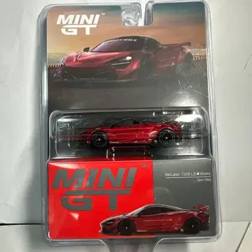 MINI GT McLaren 720S LB Works Gem Red