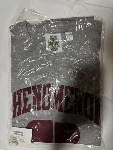 PHENOMENON CUT OFF TEE 헤더 그레이 XL