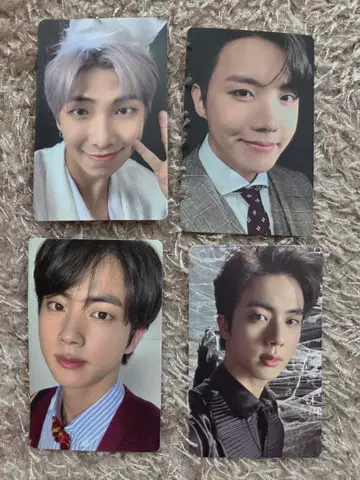 BTS 방탄소년단 맵옵솔 7 공식 포토카드 4종 판매 (진/RM/제이홉)
