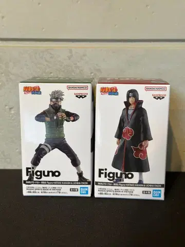 NARUTO Figuno 하타케 카카시 우치하 이타치 피규어 2종