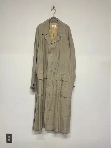 HAVERSACK 하버색 린넨 롱 코트 L
