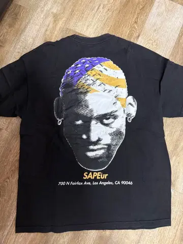 SAPEur 로드맨 티셔츠 블랙 XL