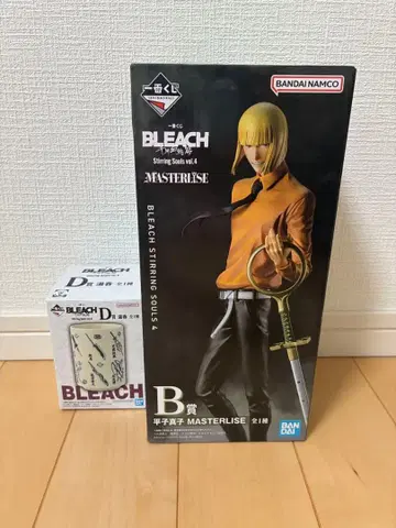 1번 복권 BLEACH B상 히라코 신지 피규어 D상 찻잔